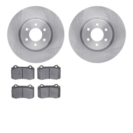 DYNAMIC FRICTION CO 6302-40061, Rotors with 3000 Series Ceramic Brake Pads 6302-40061